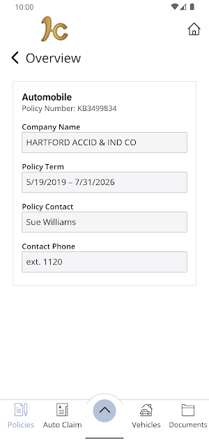 Hall & Clark Insurance App Screenshot 3