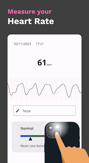 CardioCare - Health Tracker Screenshot 1