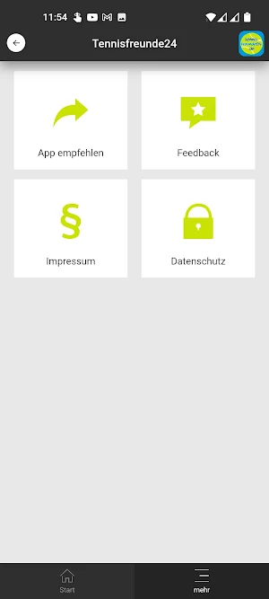 Tennisfreunde24 Screenshot 3