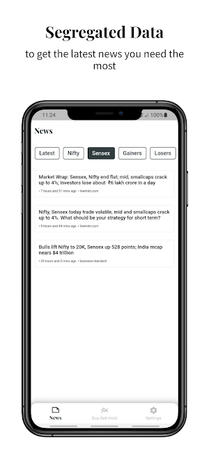 Stock Market News Screenshot 3