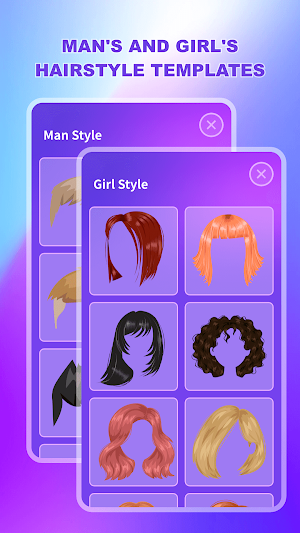 Hairstyle room - hair fashion Screenshot 0