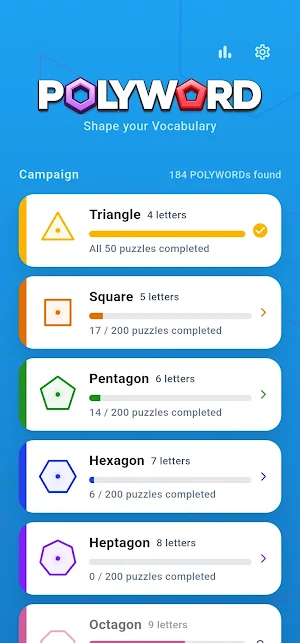 Polyword - Spelling Bee Puzzle Screenshot 0