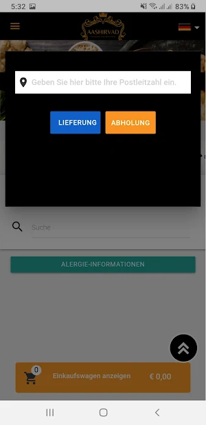 Aashirvad Restaurant Screenshot 2