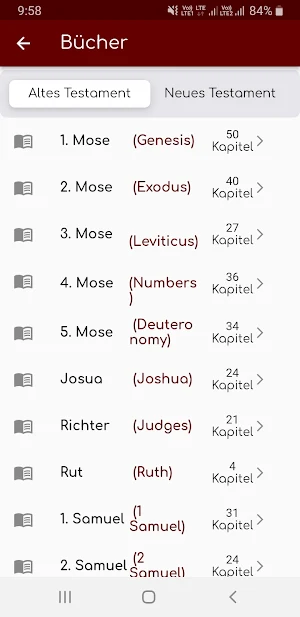 Holy Bible in German(Offline) Screenshot 3