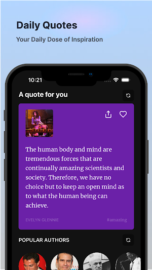 Quote Dose Screenshot 0