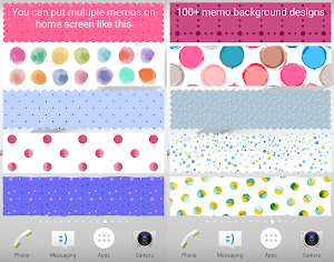 Sticky Memo Notepad *Dots* 3 Screenshot 3