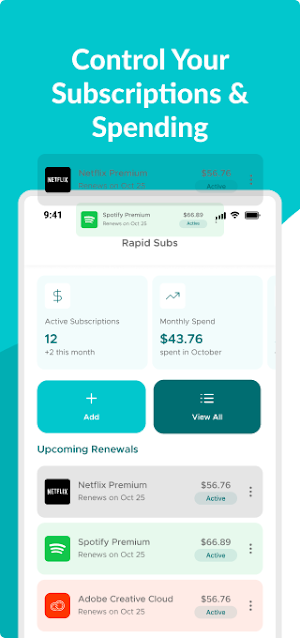 SwiftSub™:Social & Sub Manager Screenshot 1