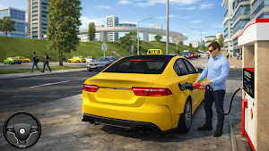 Taxi Simulator Car Driving 3D Screenshot 3