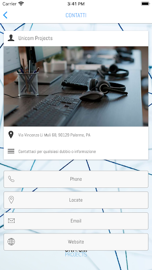 Unicom Projects Screenshot 1