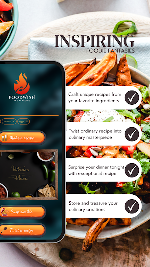 FoodWish AI Chef: Meal Planner Screenshot 2