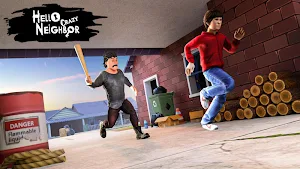 Hello Crazy Neighbor Game:Secret. Family Escape 3D Screenshot 2
