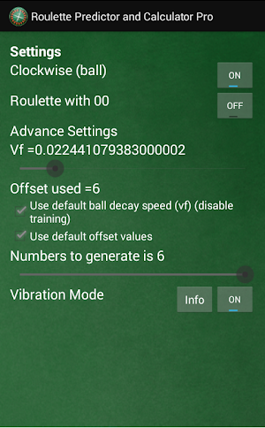 Roulette Predictor & Calc Pro Screenshot 2