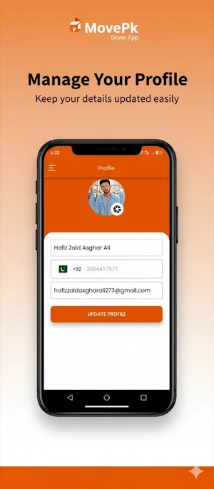 Movepk Driver (Her safar asan) Screenshot 1
