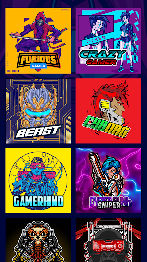 Cyberpunk Logo Maker Screenshot 0