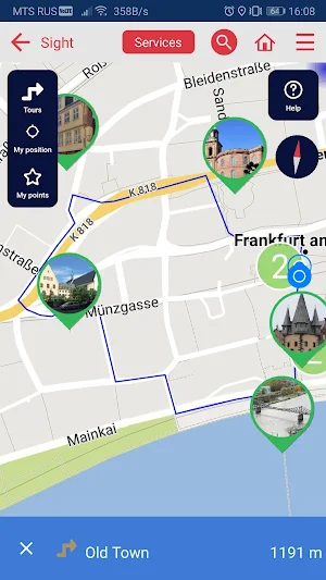 Frankfurt am Main city guide Screenshot 2