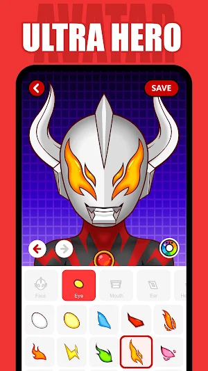 UltraHero Avatar Maker Screenshot 2