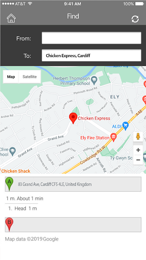 Chicken Express, Cardiff Screenshot 1
