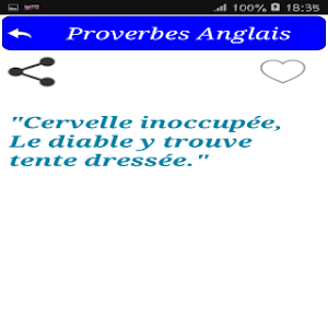 Proverbes Anglais Screenshot 2