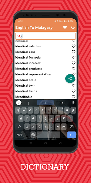 English To Malagasy Dictionary Screenshot 1