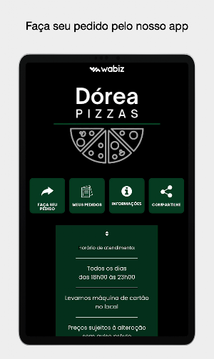 Dórea Pizzas Screenshot 3