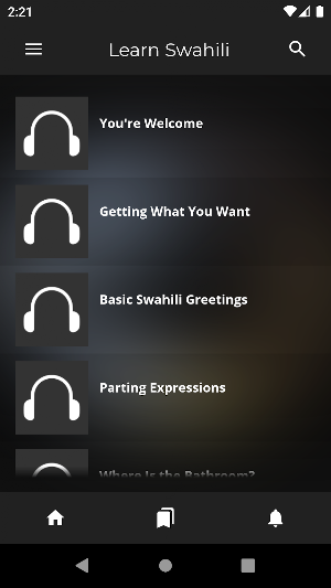 Fast - Learn Swahili Language Screenshot 0