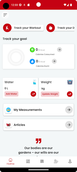 Arfa Fitness World Screenshot 0