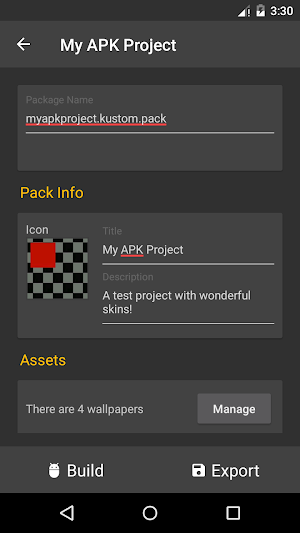 KAPK Kustom Skin Pack Maker Screenshot 0