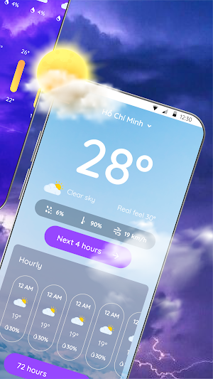 Weather Live: Weather Forecast Screenshot 2