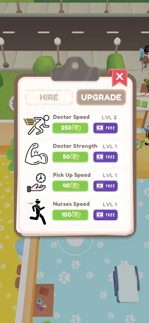 Idle Pets Clinic Tycoon Screenshot 1