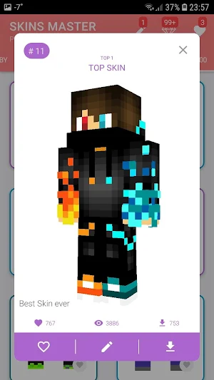 Skins MASTER for MINECRAFT PE(30000 Skins +Editor) Screenshot 0