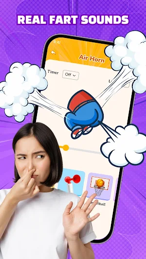 Funny Sound: Hair Cut & Fart Screenshot 1