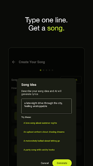 AI Song Generator: Music Maker Screenshot 0