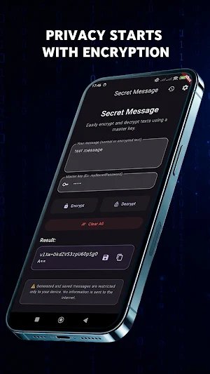 Secret Message Encryptor Screenshot 0