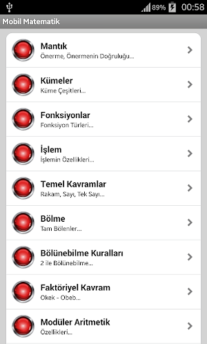 Mobil Matematik Screenshot 1