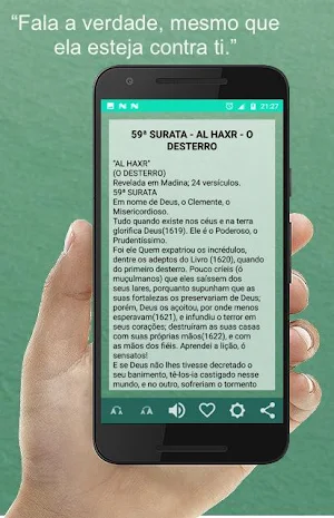 Holy Quran in Portuguese Screenshot 3