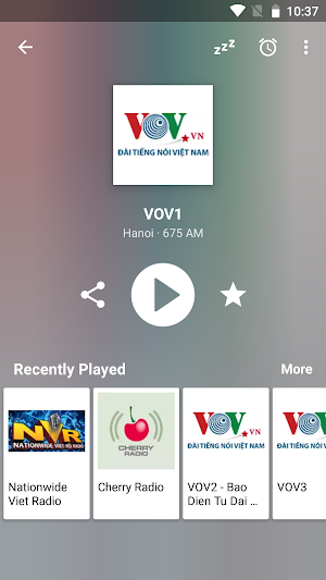FM Radio Việt Nam (Vietnam) Screenshot 1