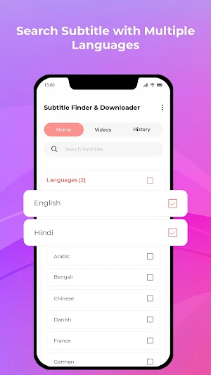 Subtitle Finder & Downloader Screenshot 0