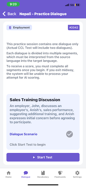 Practice NAATI - AI Mock Test Screenshot 3