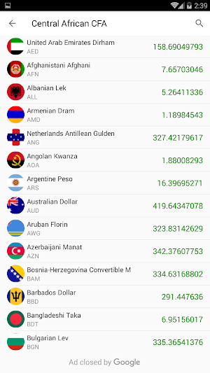 currency & Gold Price in Camer Screenshot 1
