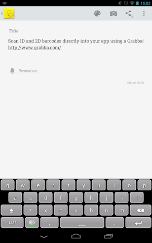 Grabba Keyboard Screenshot 1