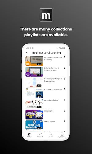 Marketing Learning Screenshot 3