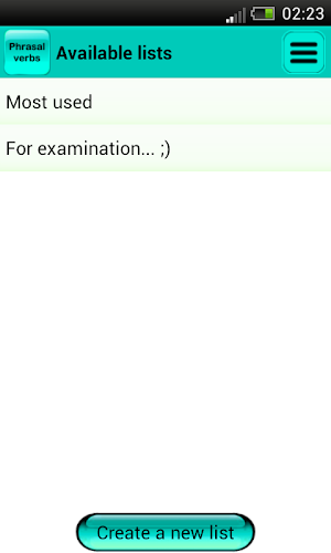 Phrasal verbs Screenshot 3