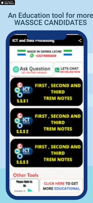 ICT Textbook (WASSCE) Screenshot 0