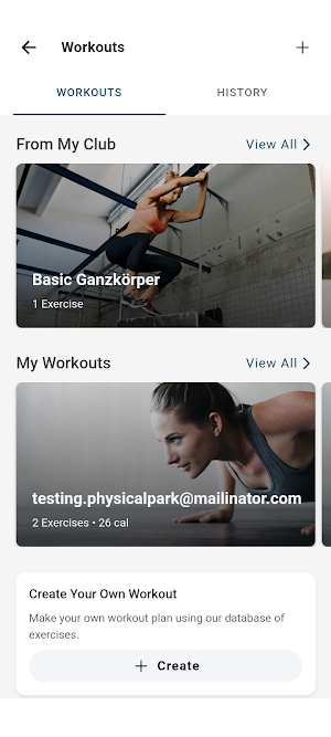 physicalpark basics & tests Screenshot 2