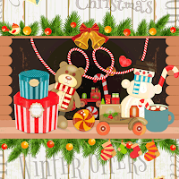 Vintage Christmas - Wallpaper