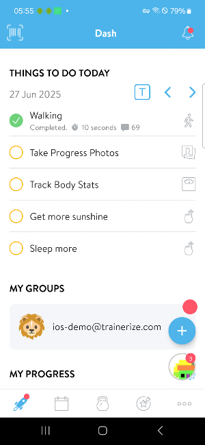 Nobody Cares Go Lift Fitness Screenshot 1