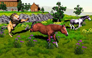 Wild horse family simulator 3D Screenshot 3