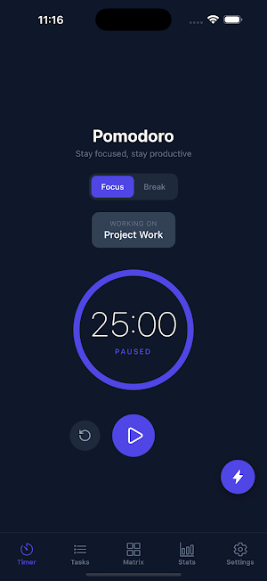 Pomo Focus Screenshot 1