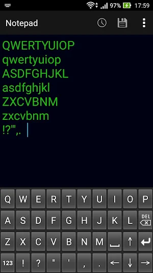Chemical equation keyboard C Screenshot 0
