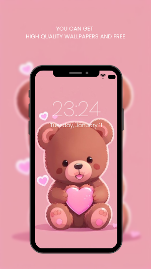 Pink Aesthetic Wallpaper HD Screenshot 1
